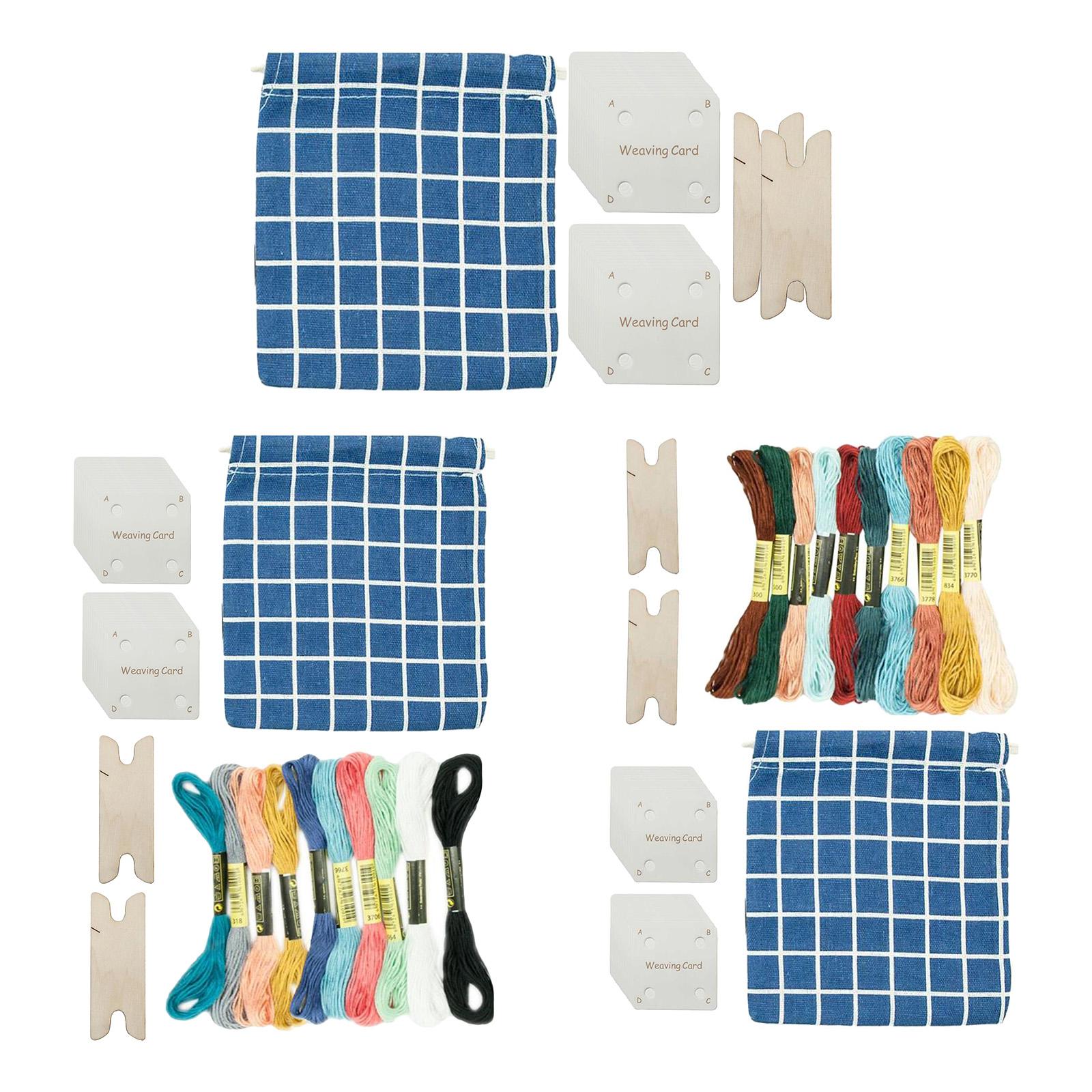 Tablet Accessories Set - Plastic tablet-weefkaarten set, weefgereedschap, accessoire voor