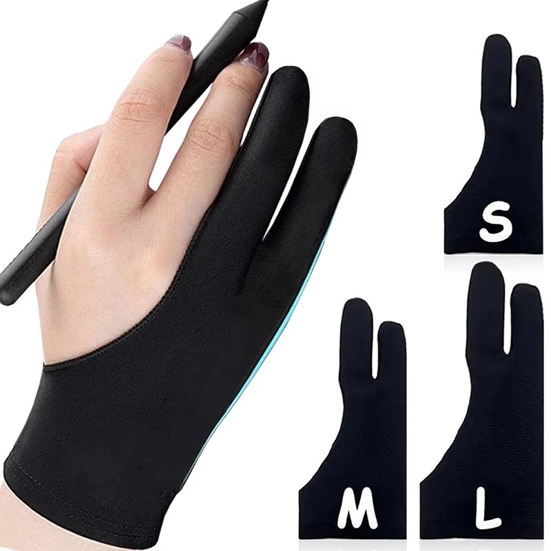 Drawing Glove Artist - Anti-aanraking handschoen met twee vingers voor