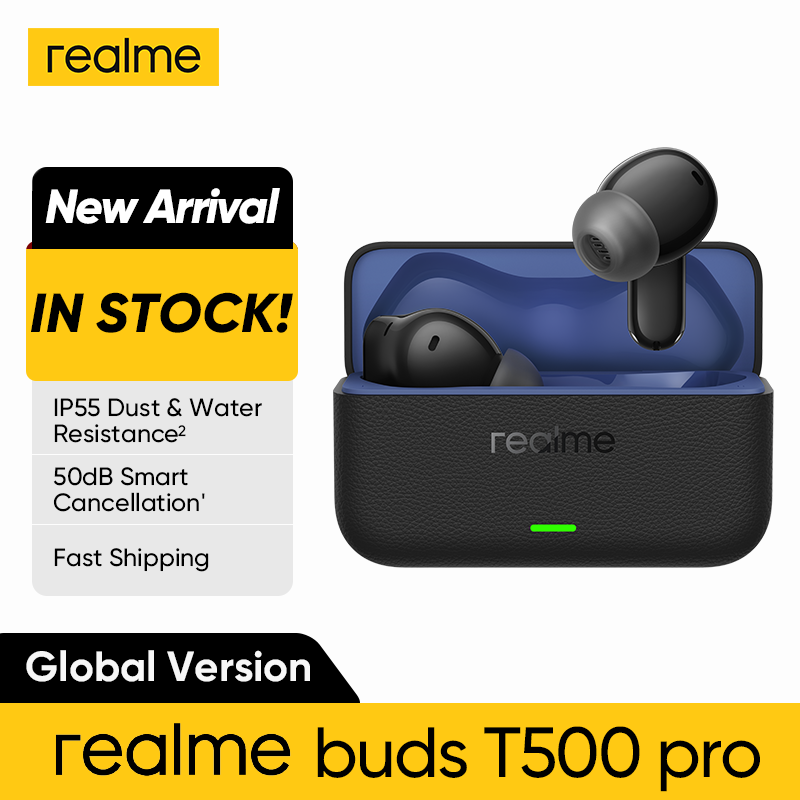 Realme Tablet Accessories - Realme Buds T500 Pro Global Version,