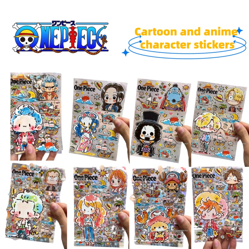 Tablet Accessories Set - One Piece chibi anime personages, schattige