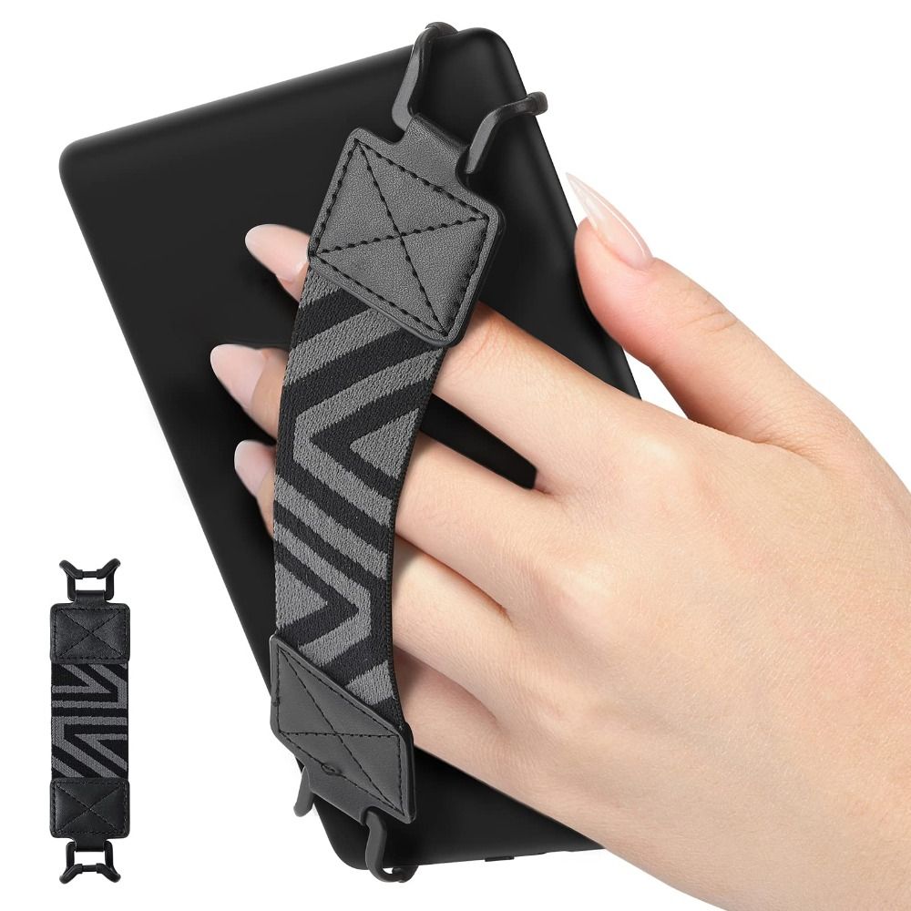 Kindle Tablet Accessories - PU-leer eReader Veilige draagriem Veelzijdige vingergreephouder