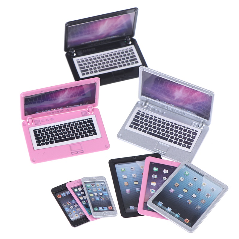 Tablet Accessories Set - 3 stks/set Simulatie Mini Laptop Computer