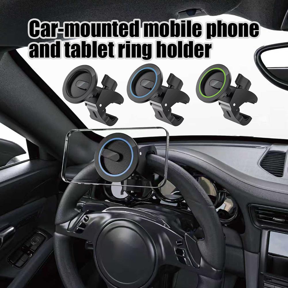 Tablet Accessories Must Have - Universele magnetische autotelefoonhouder voor MagSafe stuurwielclip