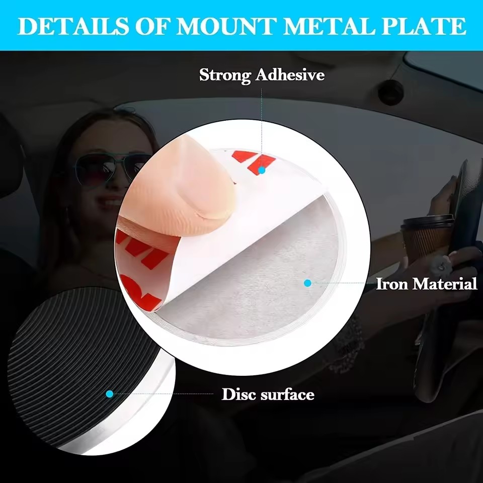 Dunne metalen plaat voor magne - Useful Tablet Accessories recensie en prijs