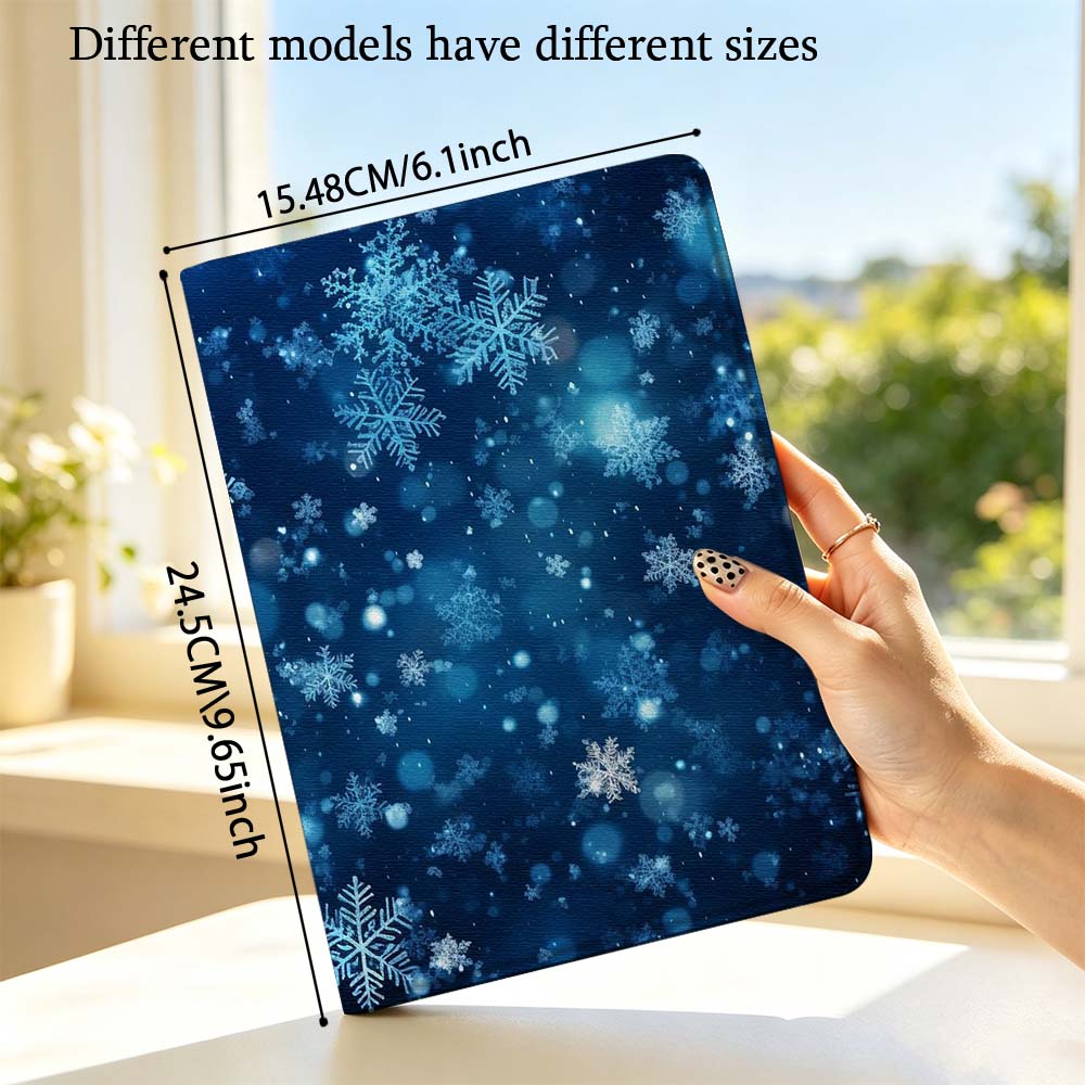 Zwarte Nacht Sneeuwvlokken Voo - Realme Tablet Accessories recensie en prijs