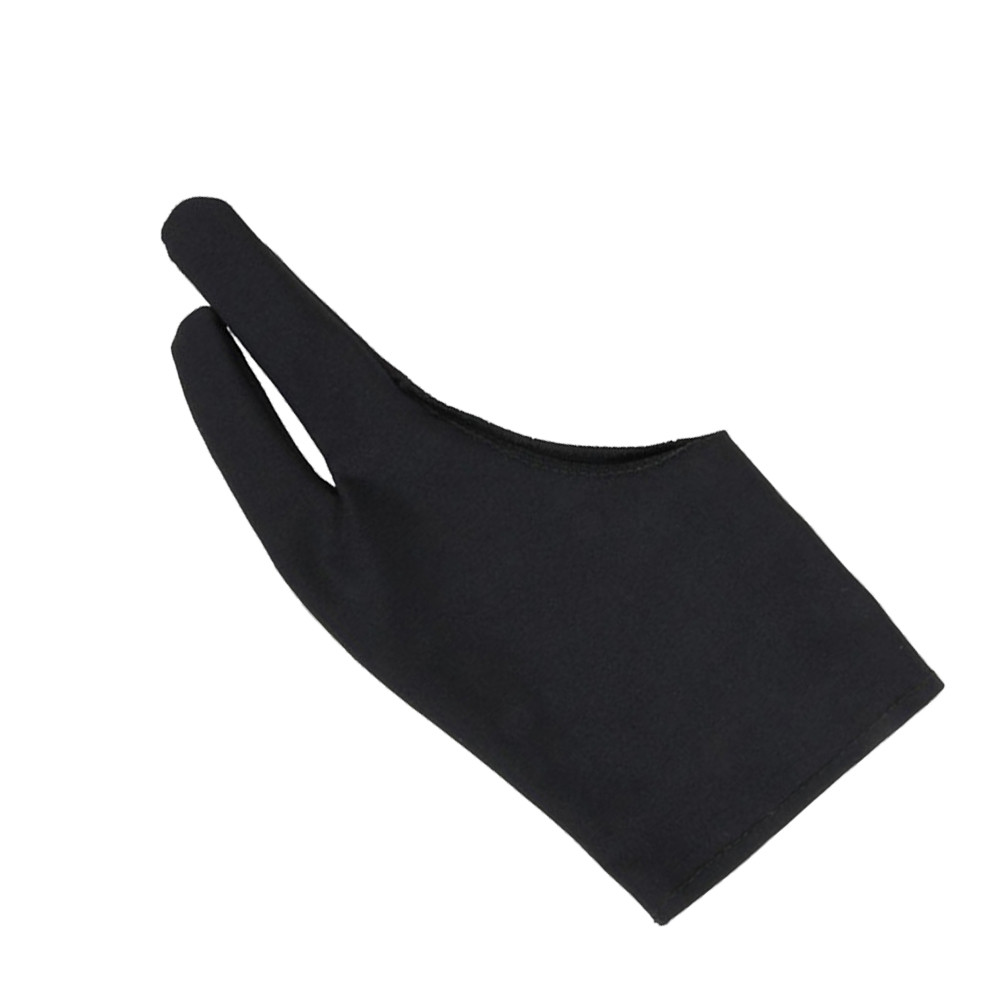 1 stuk, zwarte handschoen met  - Drawing Glove Artist recensie en prijs