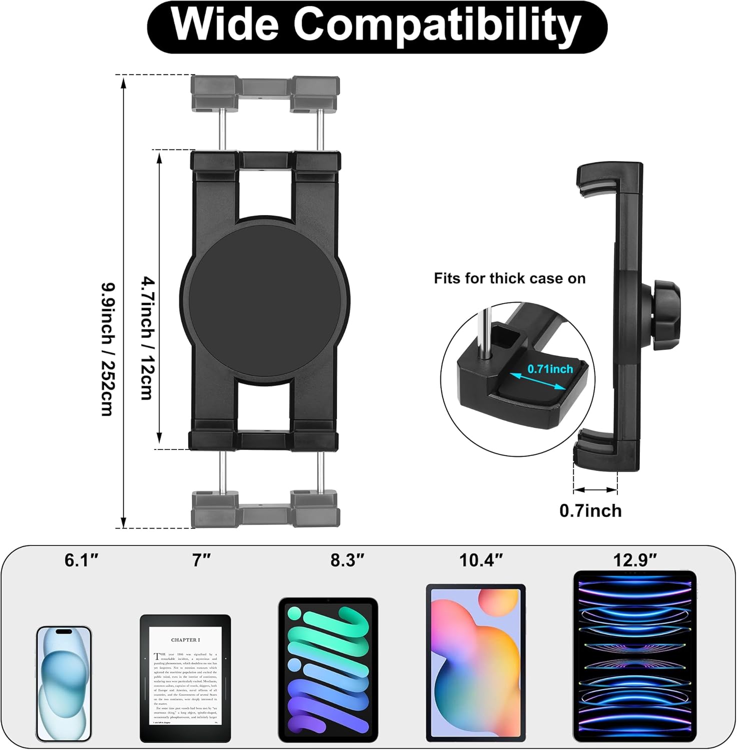 Verstelbare Auto Tablet Houder - Tablet Accessories Must Have recensie en prijs
